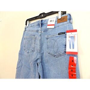 Calvin‎ Klein Blue Original Fit Straight Leg 27" Inseam Jeans Women's Size 8